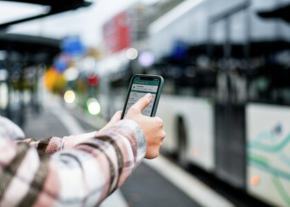 kjøp billett på app